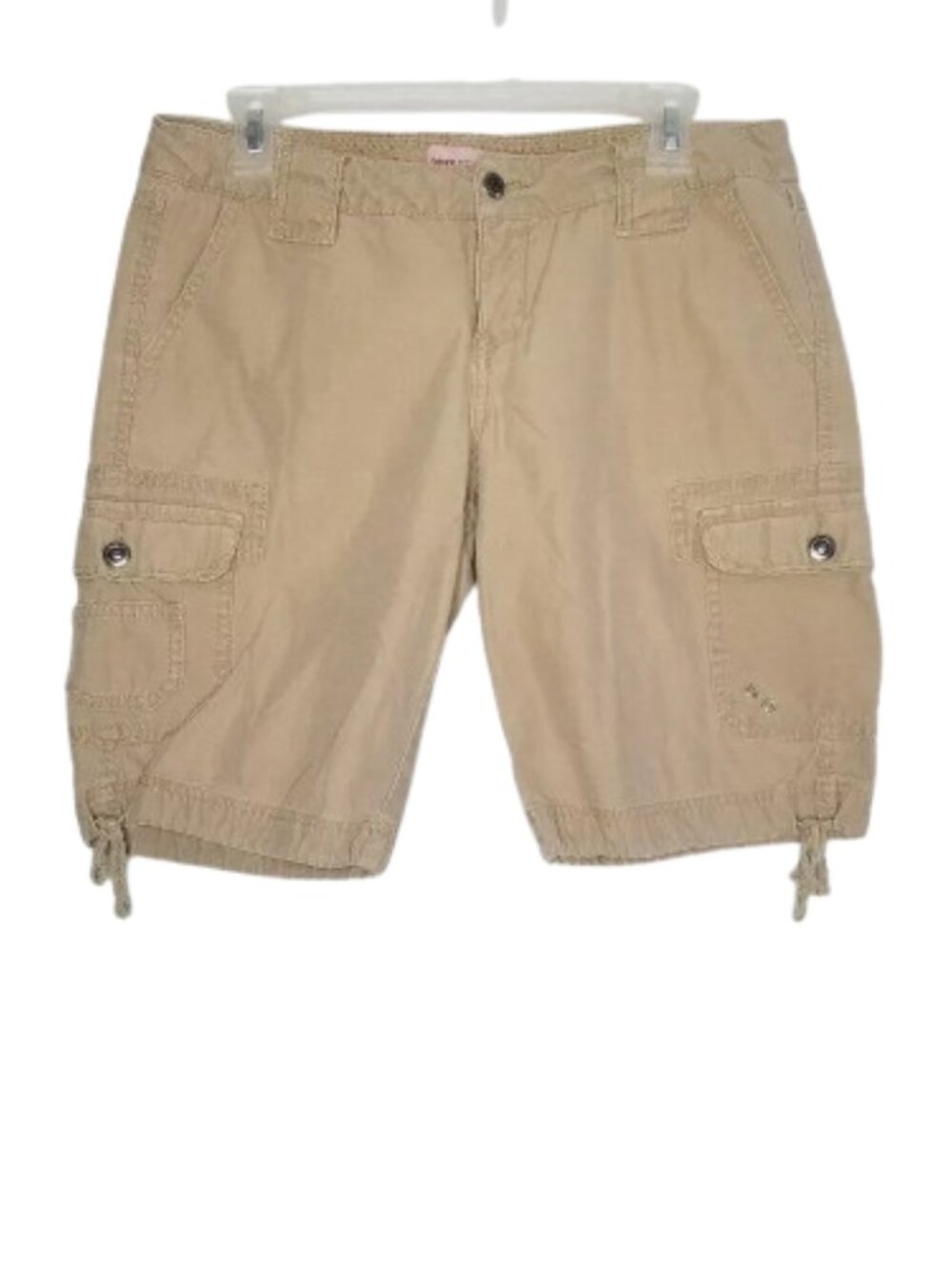 Duck Head Bermuda Shorts Tan Drawstring Legs Size 9